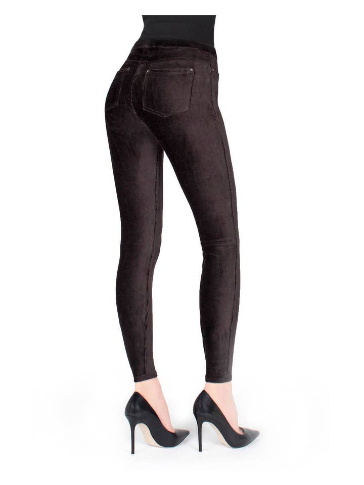 Infinity Classics International Inc. – wholesale Modeleggings – Dam – MeMoi Tunna Rib Stretch Corduroy Leggings3