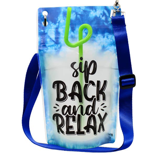 NeckSip - Vente Sacs pour bouteilles de vin - Sip Back And Relax - Sachets à boisson portables (12 oz | paquet de 2)14