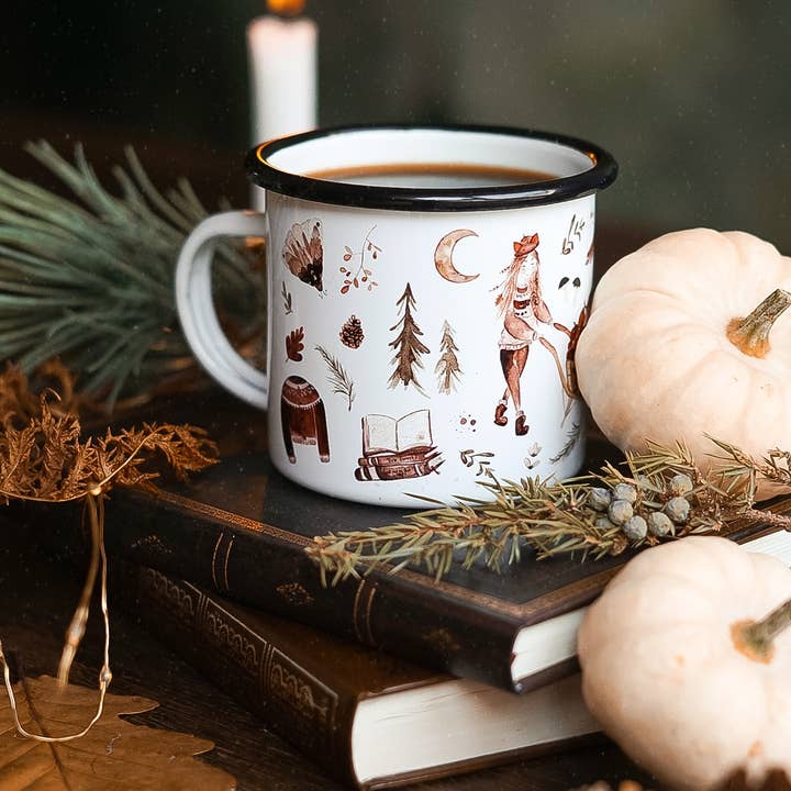 FuchsMaedchen - Wholesale Coffee Mug - Enamel Mug Autumn Love9