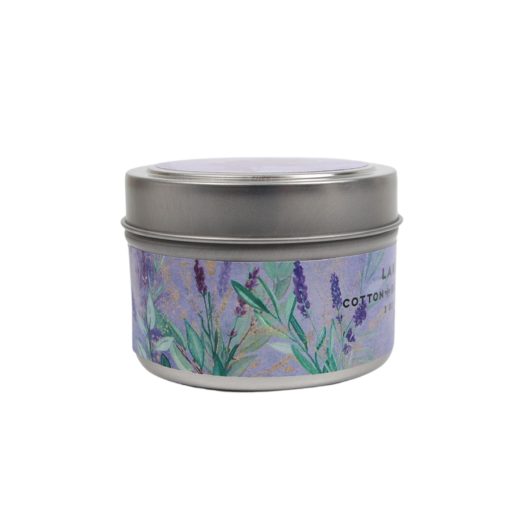 June Apothicarie - Wholesale Travel Candles - Lake Michigan Lavender 4oz Travel Candle3
