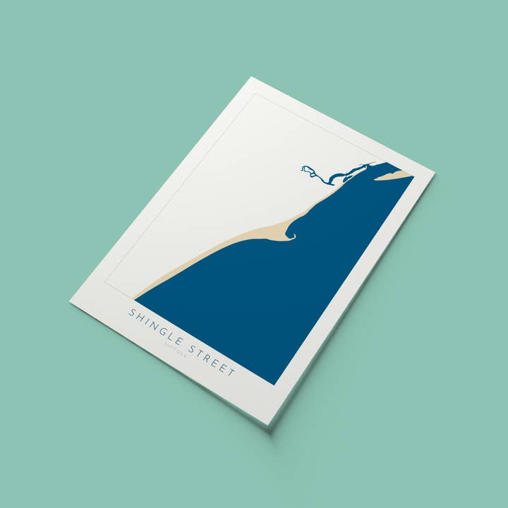 Plenty Blue – wholesale Art print – Shingle Street7