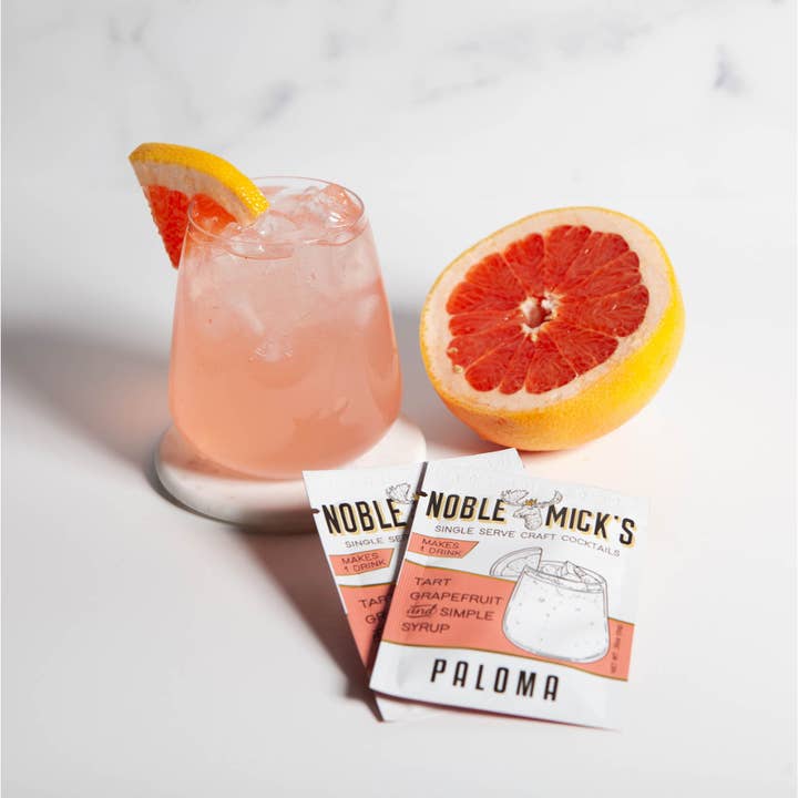 Paloma Single Serve Craft Cocktail for wholesale by Noble Mick's - Craft Beverage Company