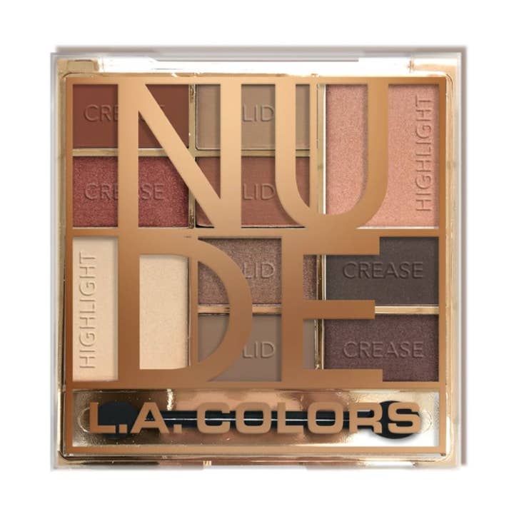 PINEAPPLE Beauty - Wholesale Eyeshadow Palette - LA Colors CES135 Nude Color Block Eyeshadow - 3pc0