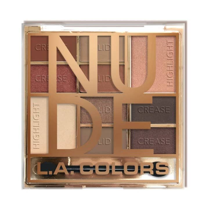 PINEAPPLE Beauty - Wholesale Eyeshadow Palette - LA Colors CES135x Color Block Eyeshadow Nude - 3pc