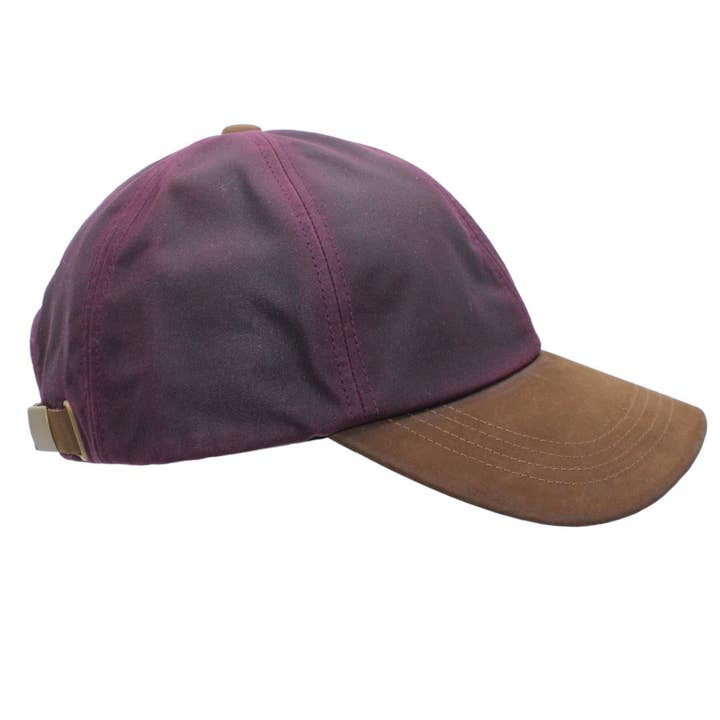 Heather Hats & Accessories - Wholesale Baseball cap – Unisex - Hamilton Wax Leather Peak Baseball Cap ZH0092