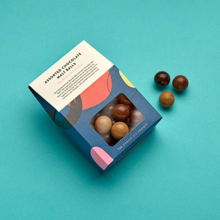 The Chocolate Society - Wholesale Chocolate Box - Assorted Chocolate Malt Balls