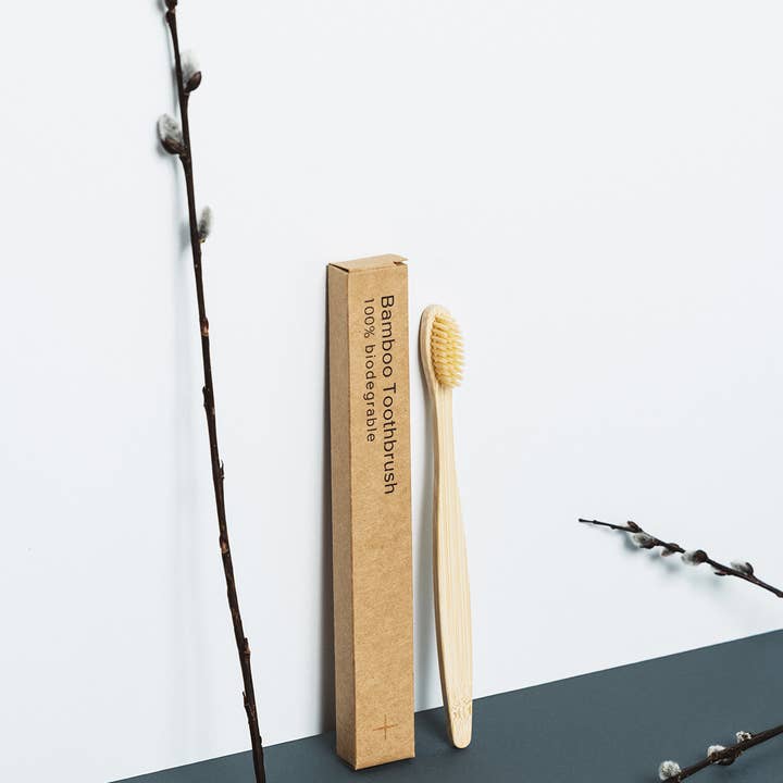 OLSEN+OLSEN - Wholesale Toothbrush - Bambou Toothbrush - Beige1