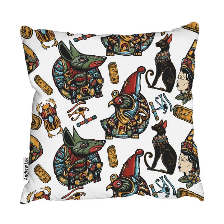 Puder - Dronning Cleopatra. Historisk baggrund (Pude) for engroshandel hos Benjamin Tate Design