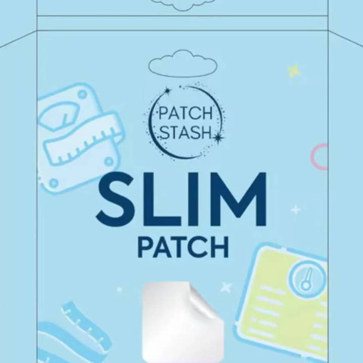 Beauty Stash - Wholesale Acne/Hydrocolloid Patch - Patch Stash SLIM Metabolic Wellness & GLP-1 Support Patches – 30 Count, 3” x 3”, Transdermal Supplement Patch