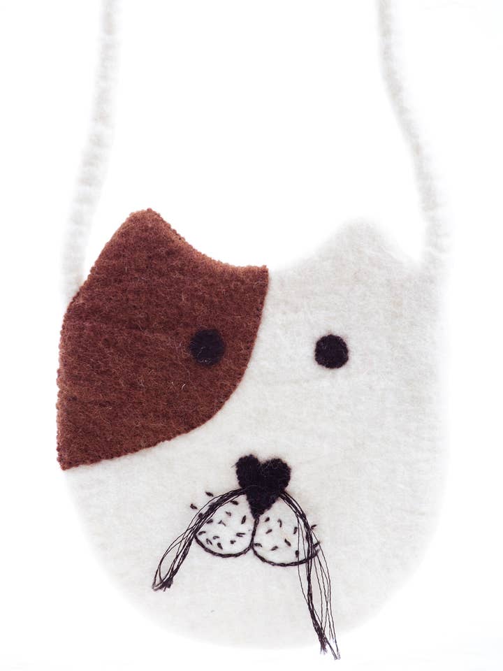 Schoudertas in de vorm van een puppy voor wholesale door Earth Divas