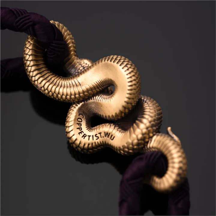 Coppertist.wu – wholesale Woven/braided bracelet – Tree Boa Rope Bracelet - Brass43