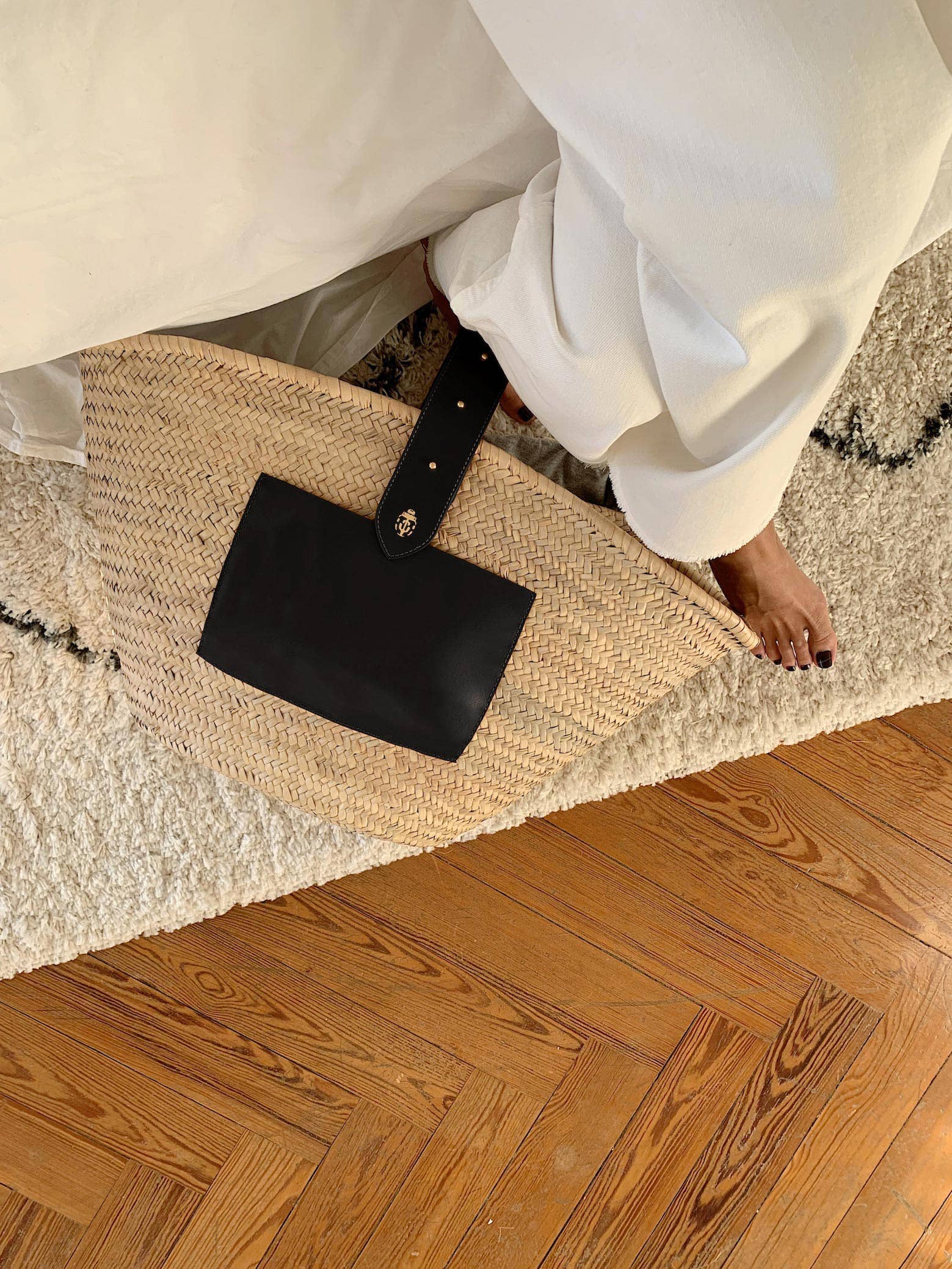 Lastelier - Wholesale Beach Bag - Tulum Elegant Handmade Woven Palm Beach Bag2