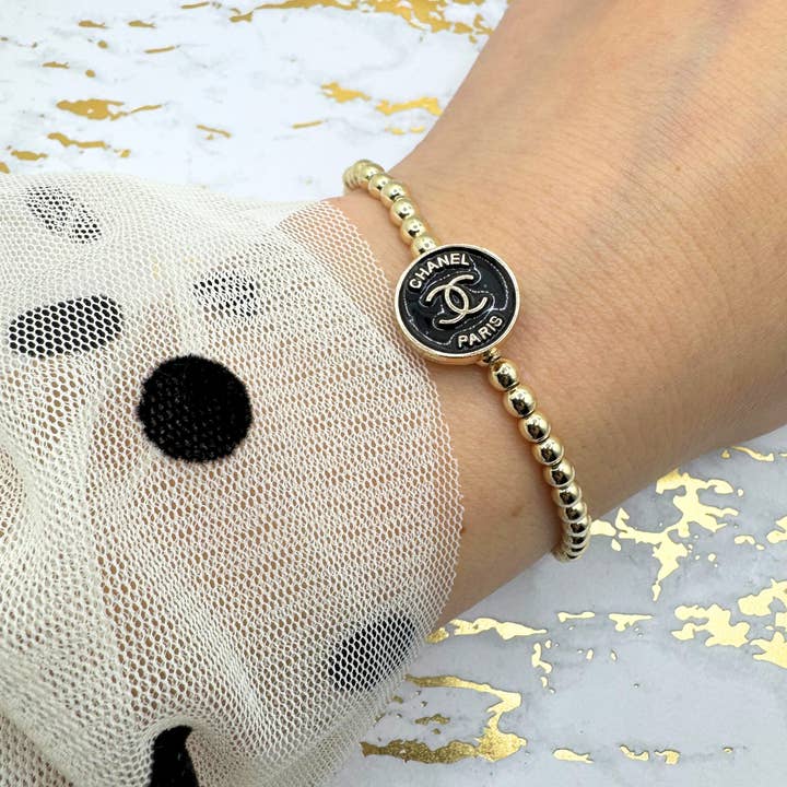 Golden Girl Jewelry - Wholesale Beaded Bracelet - 14K GF 4mm Beaded Bracelet3