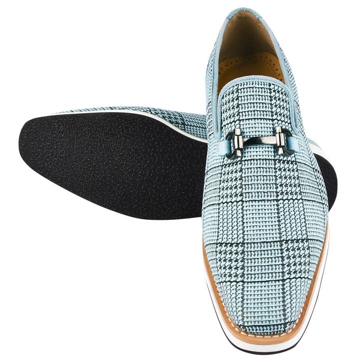 LIBERTYZENO - Wholesale Loafers - Men's - Megaball mens Casual textile printed buckle shoes49