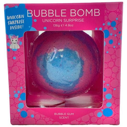 Two Sisters Spa - Vente Bombe de bain/poudre effervescente pour le bain - Coffret cadeau de bombes de bain Unicorn pour enfants avec jouets à l'intérieur — 1 paquet5