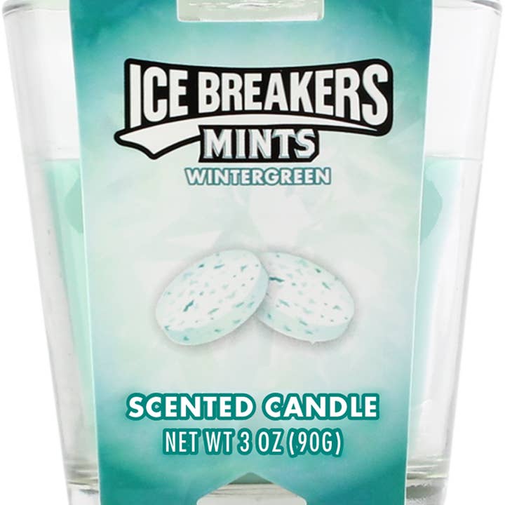Icebreakers Mint Candles – 3oz Single Wick - 6ct Case for wholesale by Cannatron