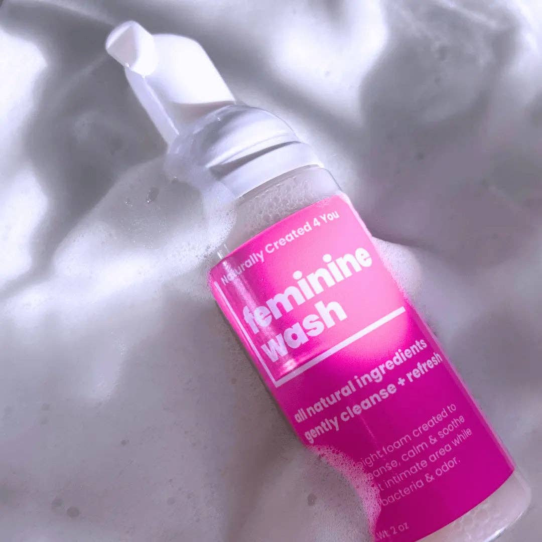 Naturally Created 4 You - Wholesale Intimate Cleanser/Wipe - Feminine Wash - 2 oz1