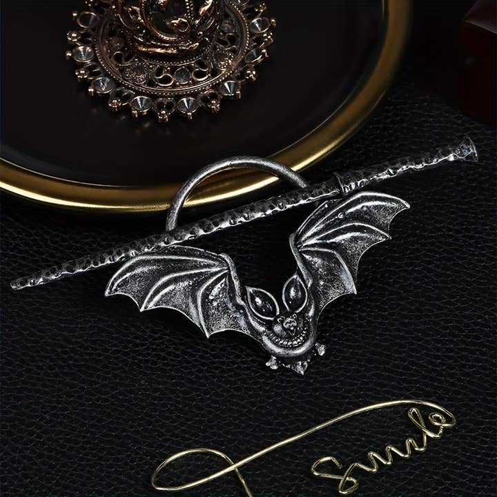 SALINA TRADING INC - Wholesale Hair Pin - Women Fashion Vintage Gothic Bat Hairpin