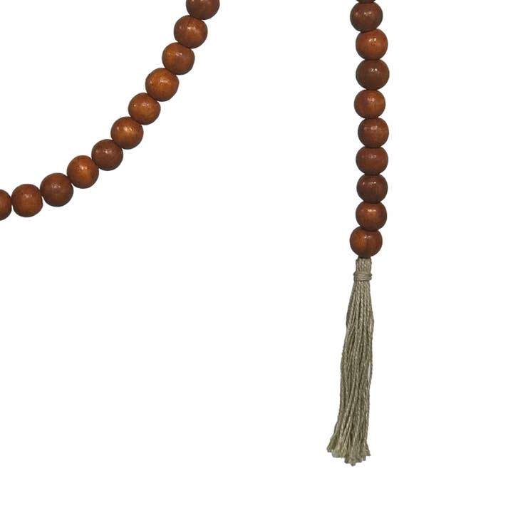 Wilco Home - Wholesale Slingers - 90" WD BOHO Bead Garland voor Kerstmis, herfst en elke dag40