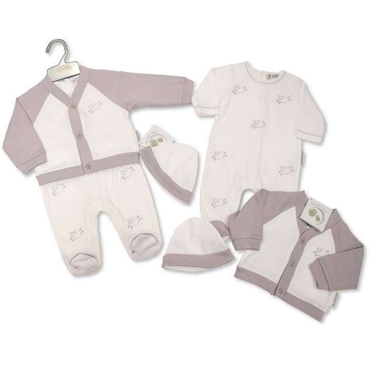 Ensemble 2 pièces pour bébé avec chapeau - Mouton pour la vente par Sheldon International