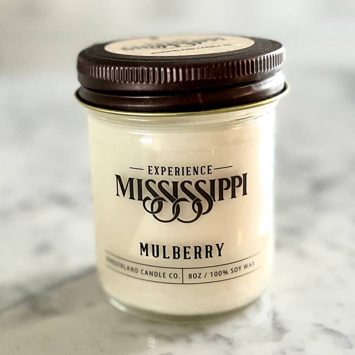 Mulberry Soy Candle (Experience MS Collection) for wholesale by Borderland Candle Company