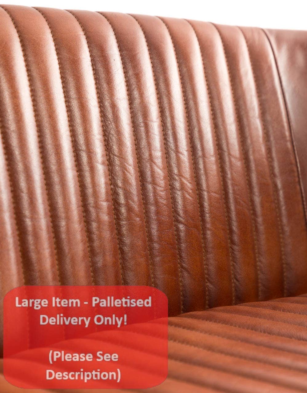 McGowan & Rutherford Ltd - Wholesale Sofa - Industrial Vintage Leather & Iron 2-Seater Sofa1