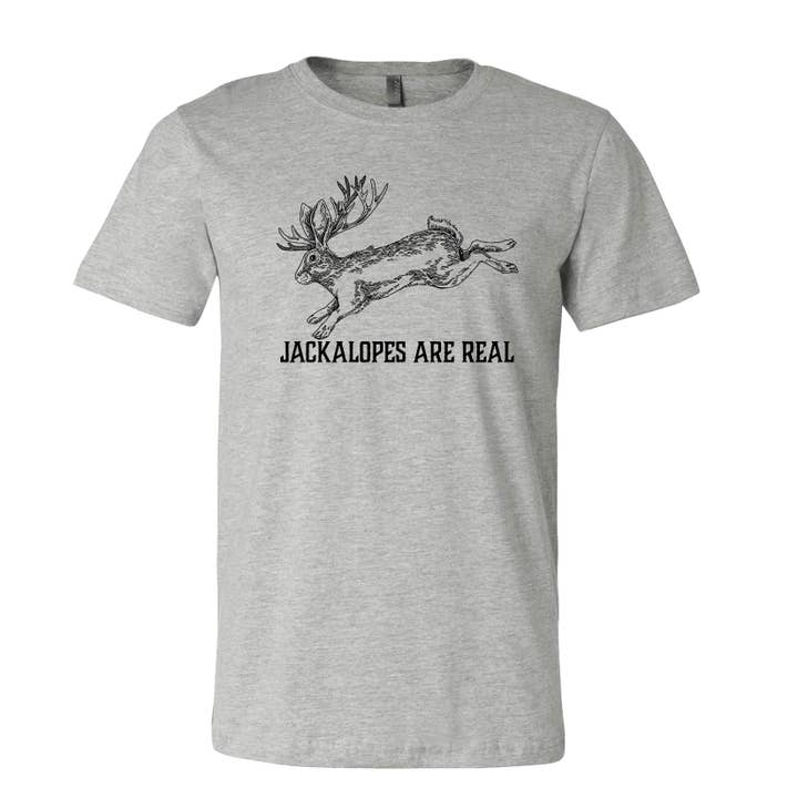 This Joyful Home - Wholesale T-Shirt (Graphic) - Unisex - Jackalopes are Real Wyoming Unisex T Shirt