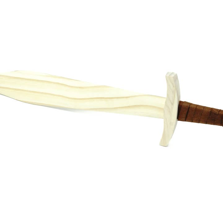Backwoods Provisions - Wholesale Wood Toy - Kids - Handcrafted Wooden Toy 16" Short Sword Wrapped Handle2