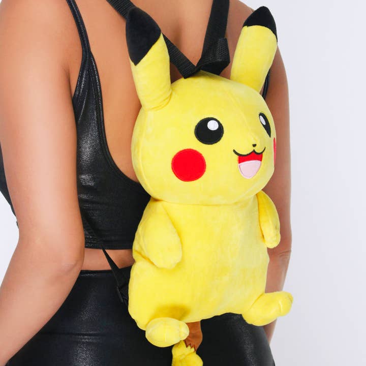 LASR – wholesale Backpack – Women's – Pokemon Pikachu Plush Backpack1