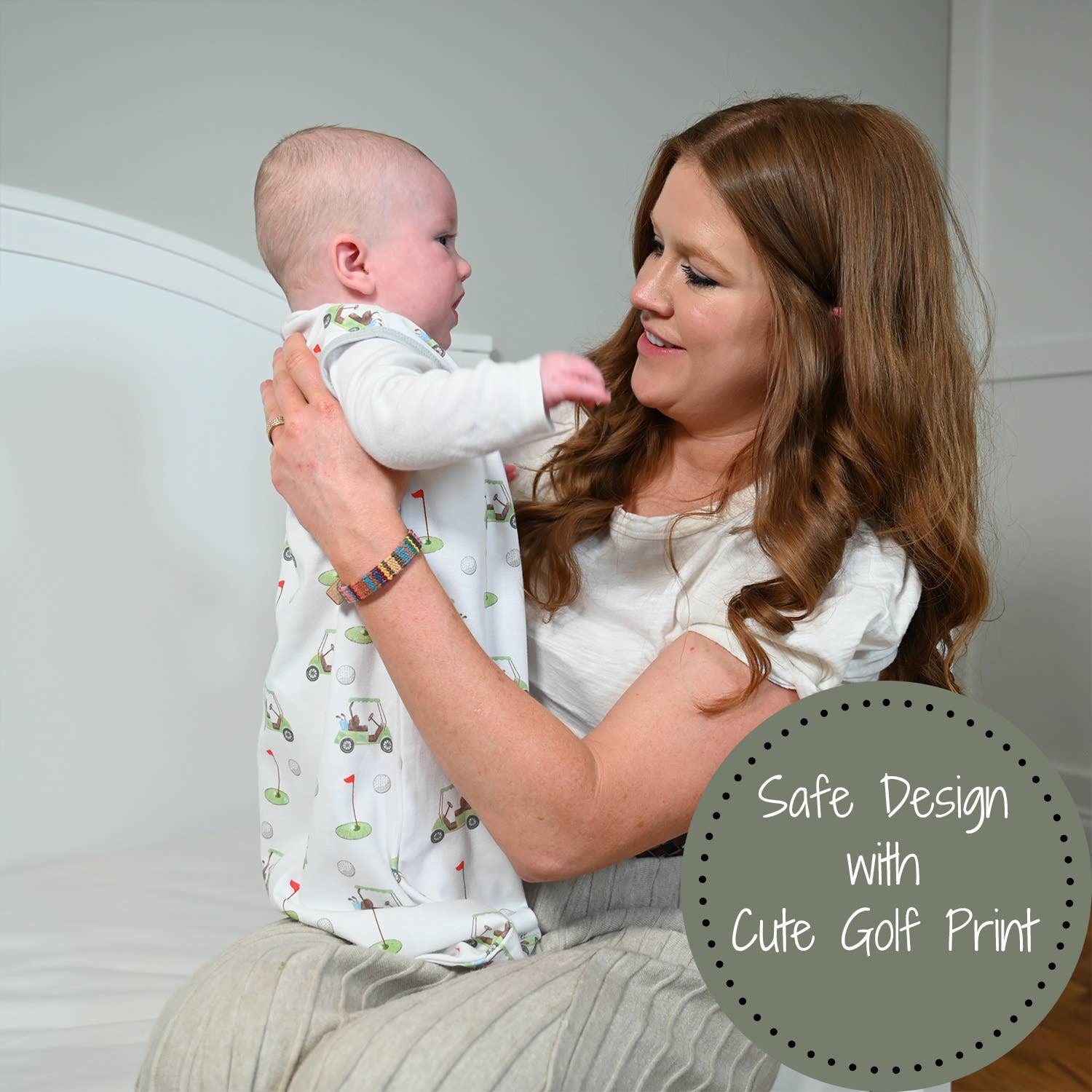 LollyBanks - Wholesale Sleepsack - Baby - Golf A Round Baby Sleep Sack, 100% Organic Cotton3