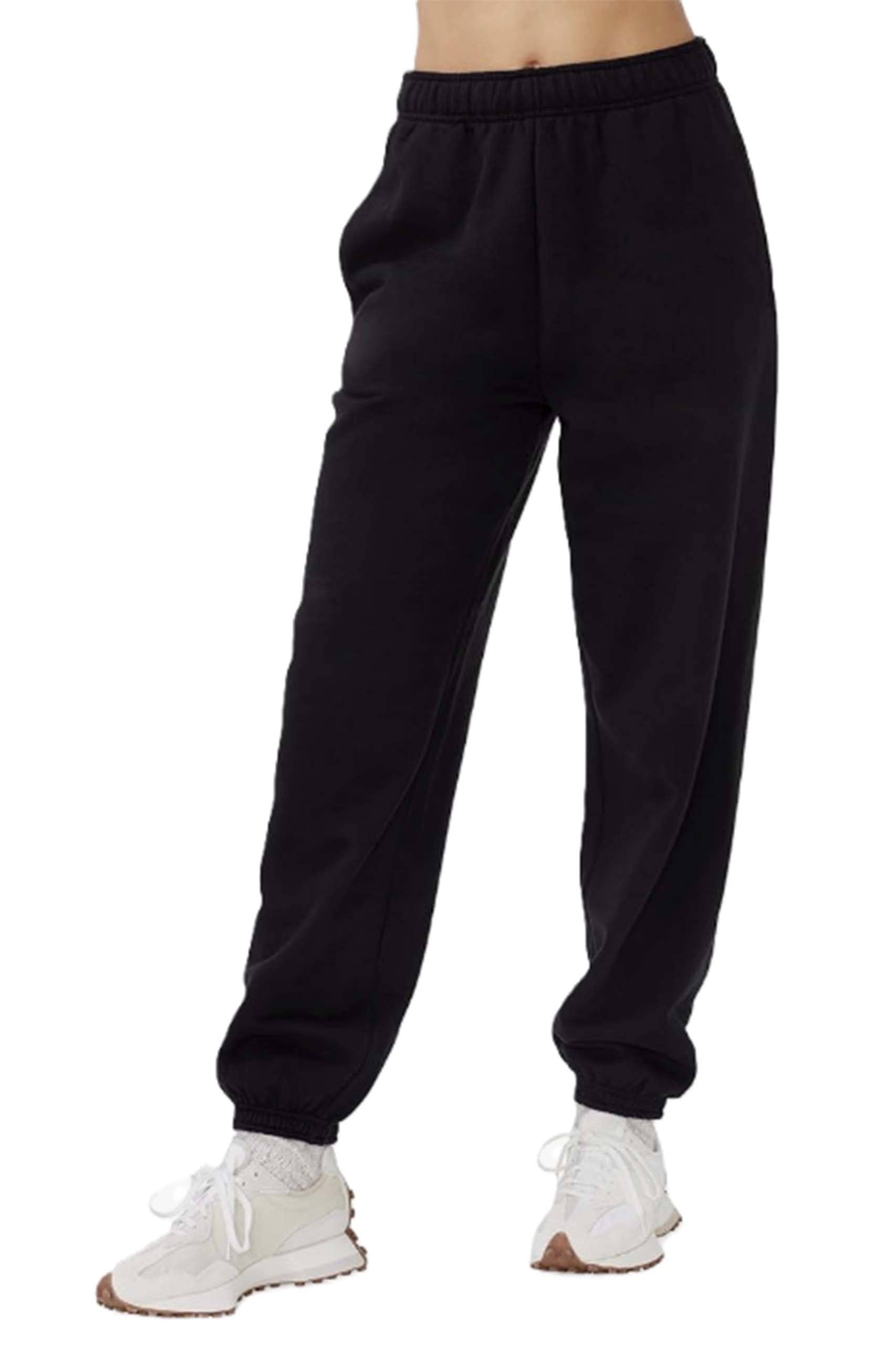 Good Stuff Apparel - Wholesale Lounge Sweatpants/Joggers - Women's - Women's High Waisted Oversize Fleece Sweatpants - Twin Pack2