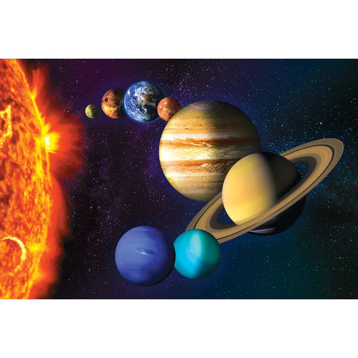 Solar System 100 Piece Adult Puzzle for wholesale by Cottage Door Press