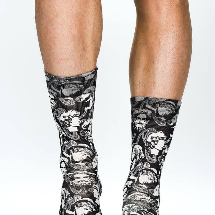 Mythology Theme Wigglesteps Mens Socks for wholesale by Jemsox Ltd