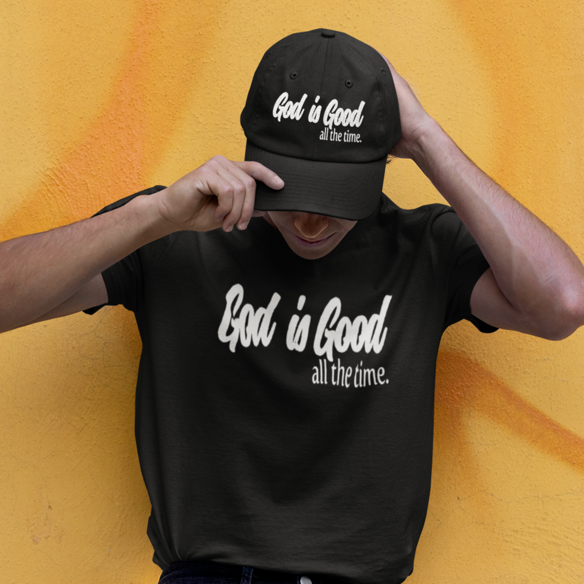 Love Ann Joy Apparel, LLC - Wholesale Screen Printed T-Shirt - Unisex - God is Good All The Time Christian T-Shirt - Faith Apparel5