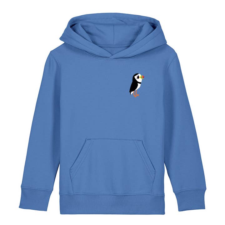 matt sewell puffin organic hoodie for wholesale by Silverstick