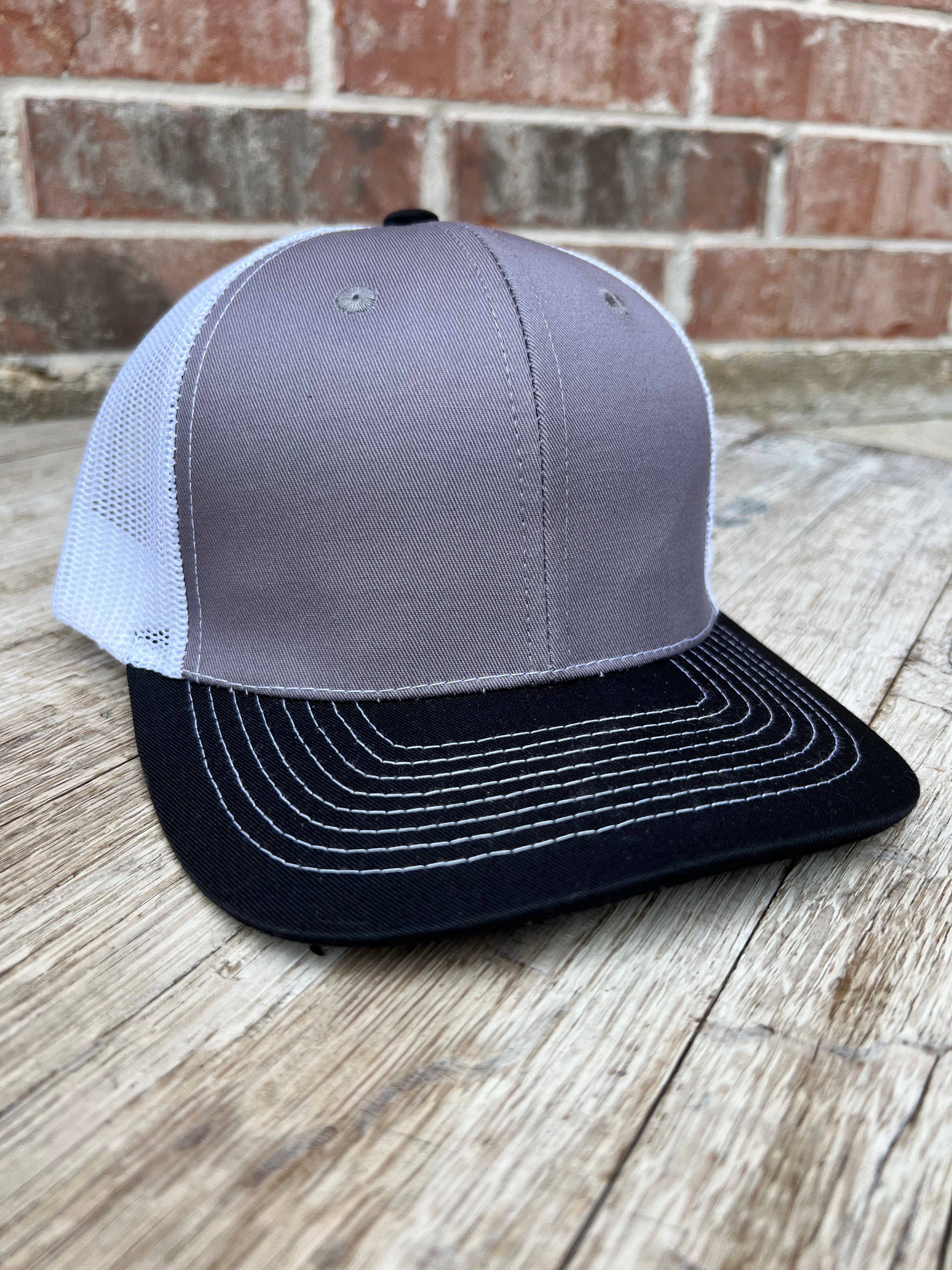 KW Custom Creations - Wholesale Trucker Hat - Unisex - Adult Tri-Color Trucker Hat1