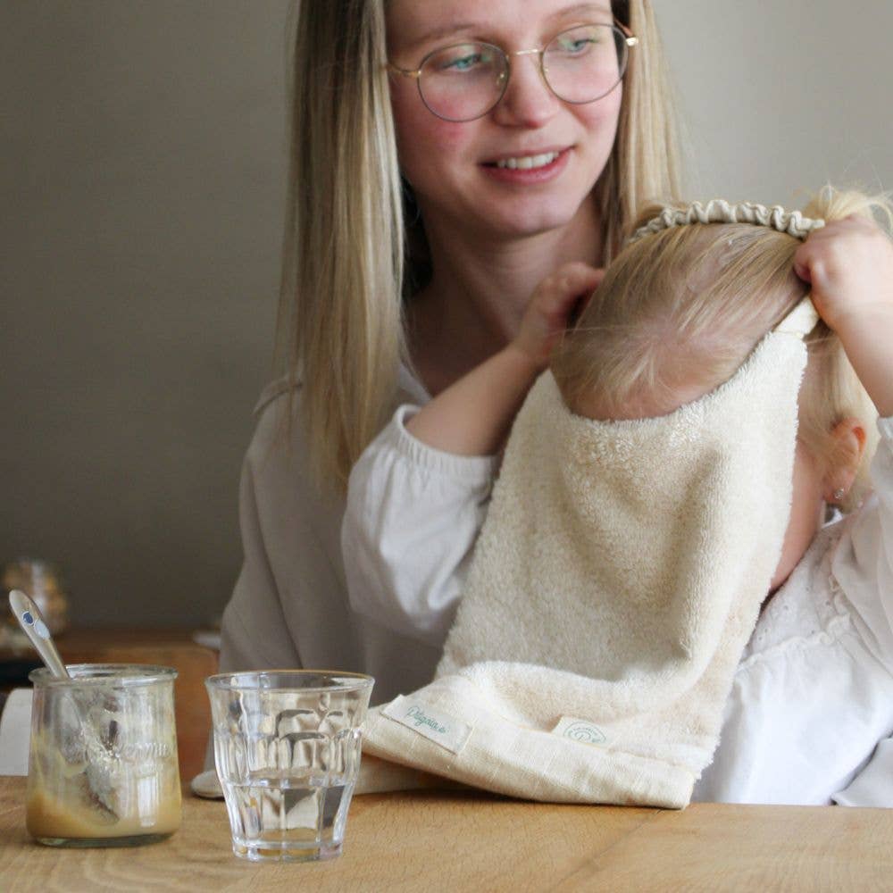 Pitigaïa - Venta al por mayor Babero - Bebé - Babero elástico de algodón orgánico 🌱👶 ideal para la cantina1