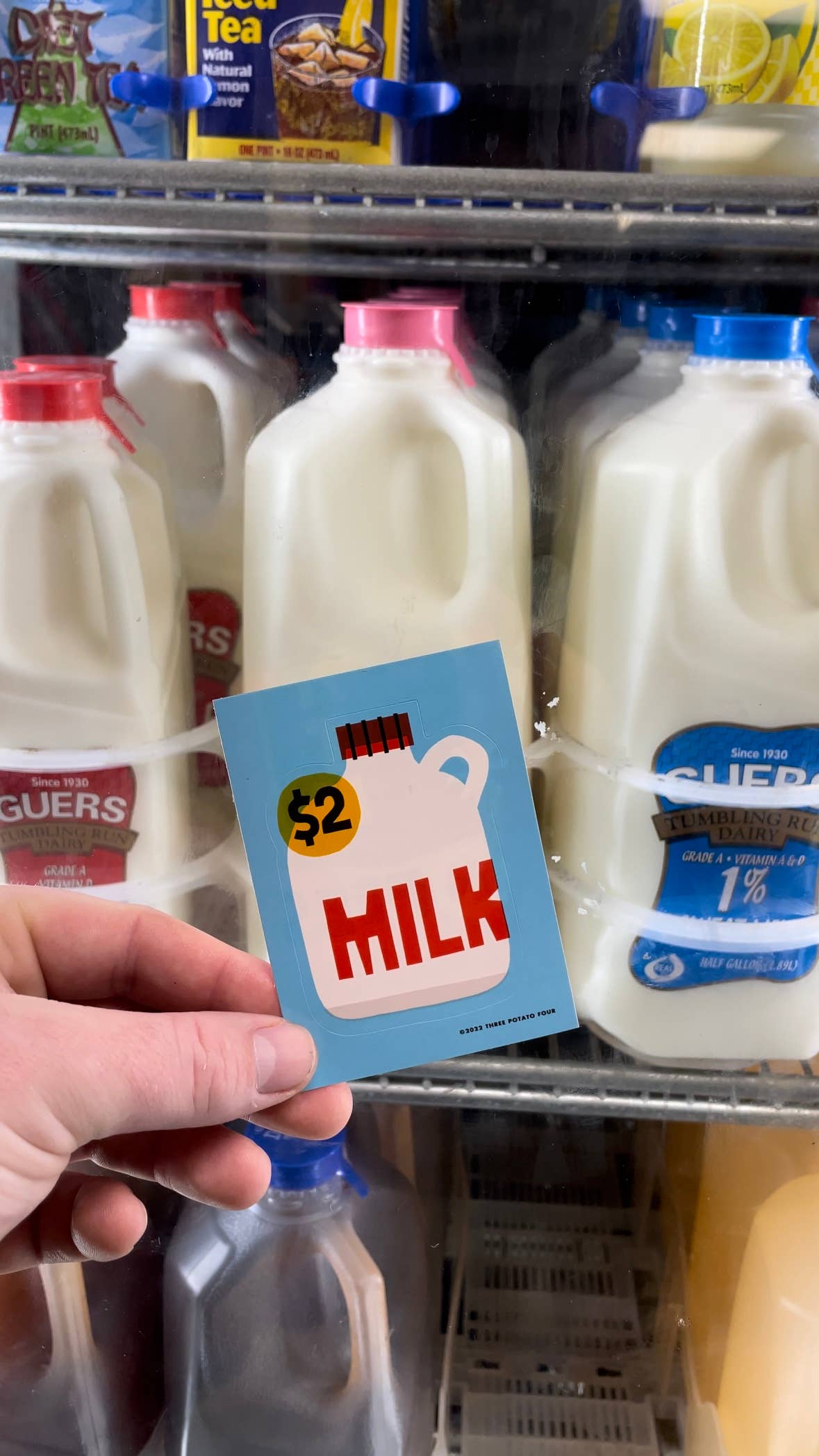 Three Potato Four - Vente Présentoir – papeterie et articles fantaisie - Boîte de vente au détail de 24 packs de cartes autocollantes Corner Store5