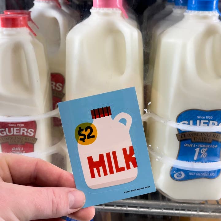 Three Potato Four - Vente Présentoir – papeterie et articles fantaisie - Boîte de vente au détail de 24 packs de cartes autocollantes Corner Store5