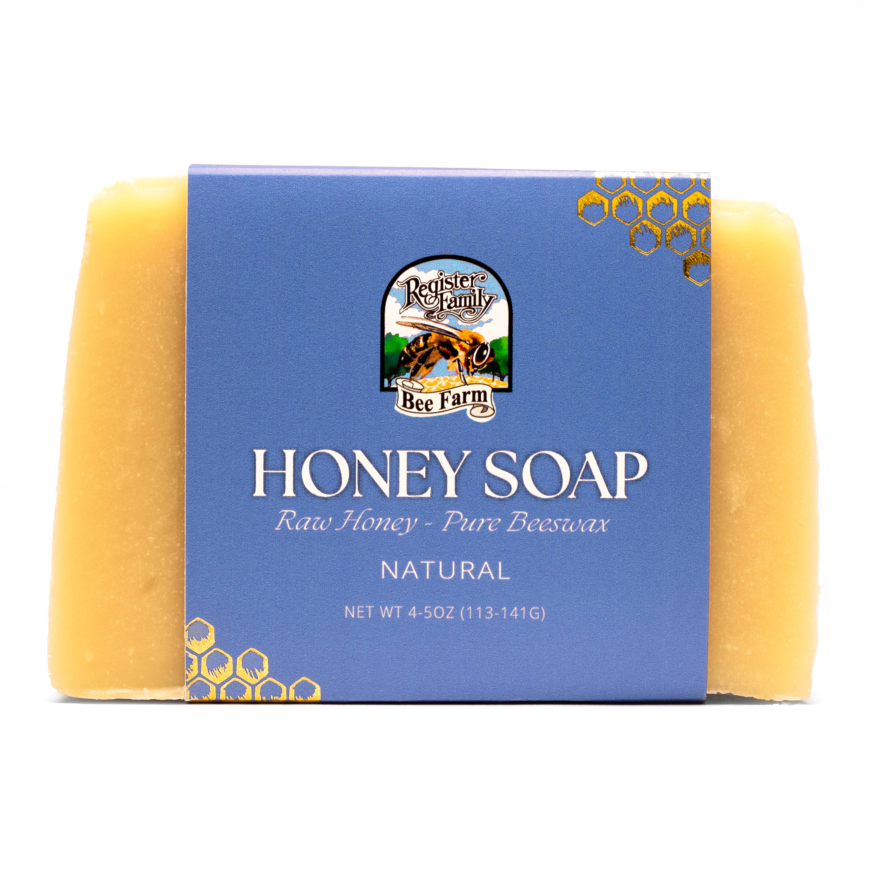 Register Family Farm - Wholesale Bar Soap - Natural Honey and Beeswax Soap0