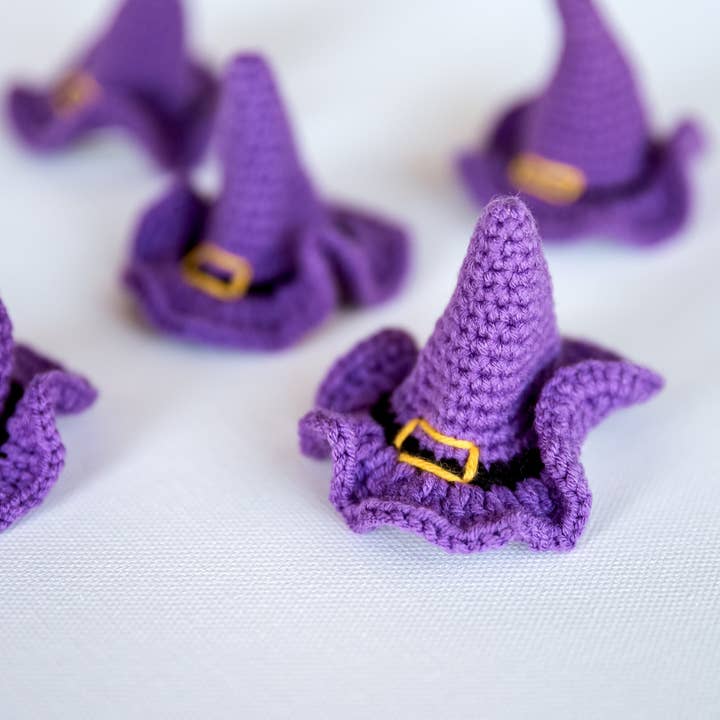 Hemsin Atelier – Clips para cabelo - Criança por atacado – Ganchos de Cabelo com Chapéu de Bruxa de Halloween6