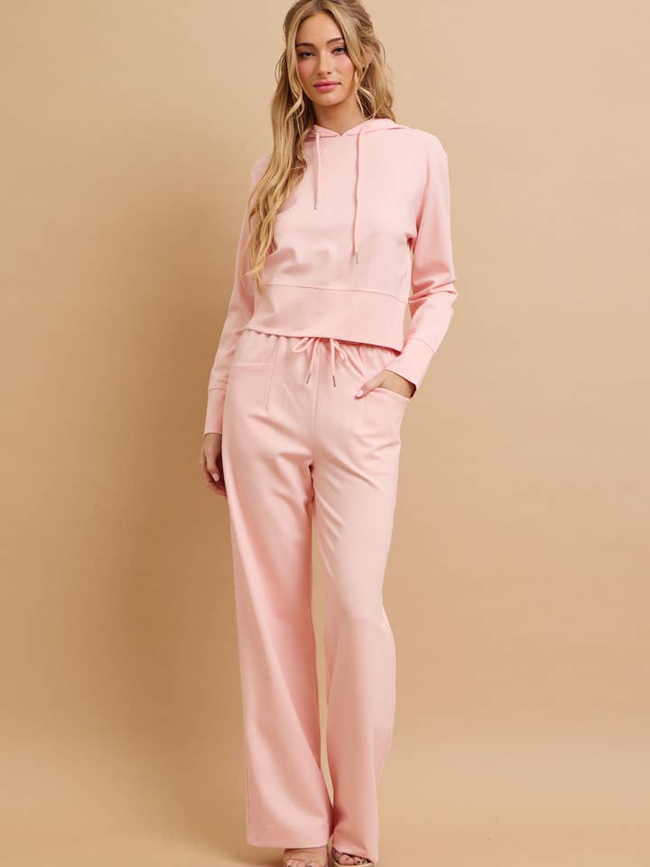 Ensemble Décontracté Chic : Sweat à Capuche & Pantalon Large pour la vente par RIVIR