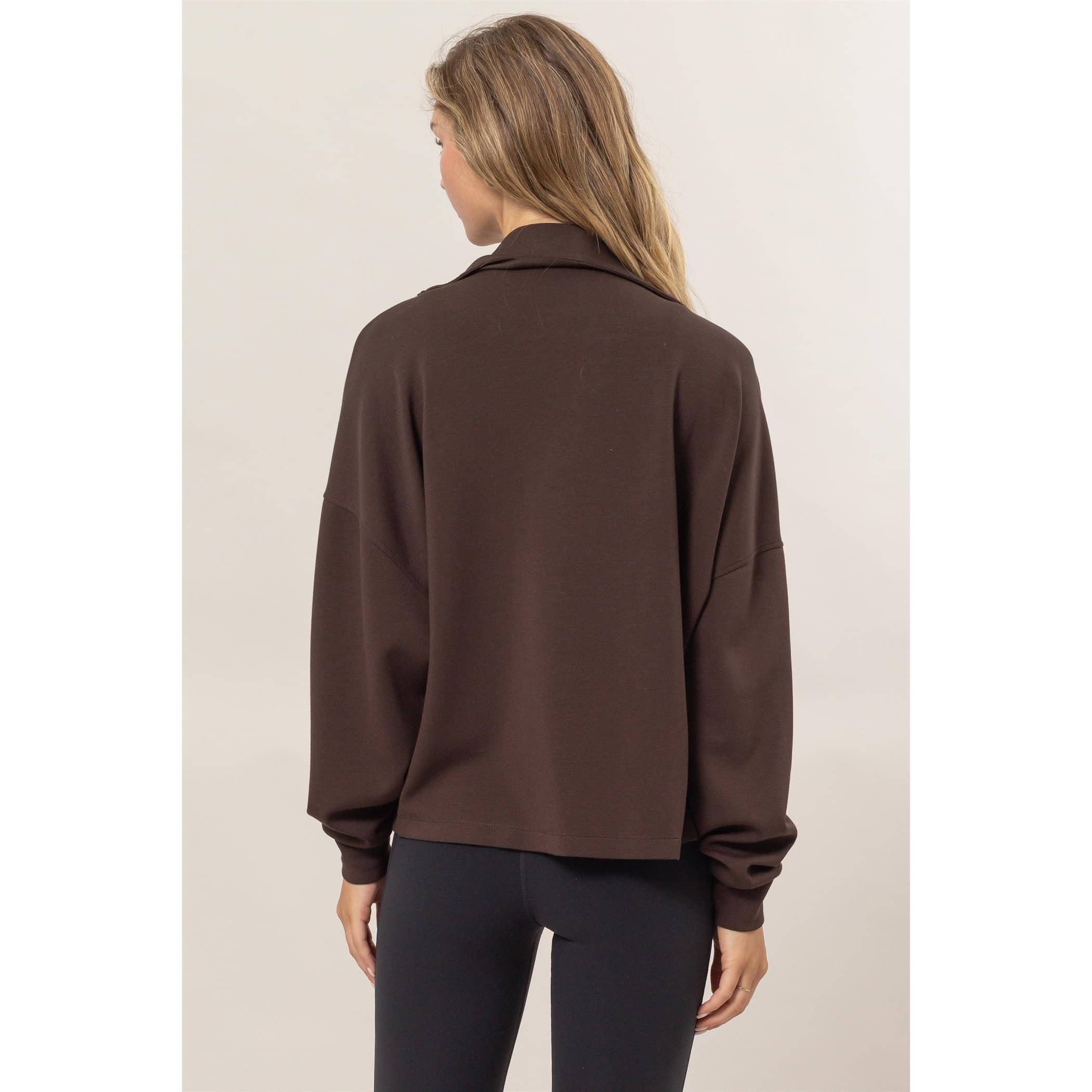 Double Zero - Wholesale Jacket - Women's - High Neck Zip-Up Jacket4