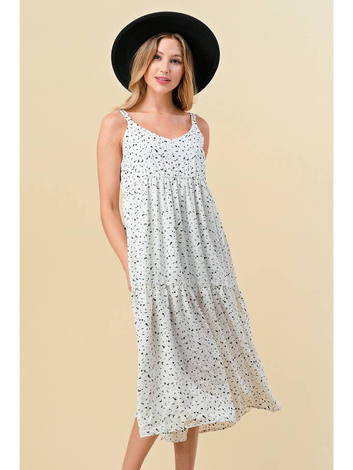 Lily Gray – Engroshandel Kjole - Dame – XAD0307A - ELFENBEN - PLUS STØRRELSE1