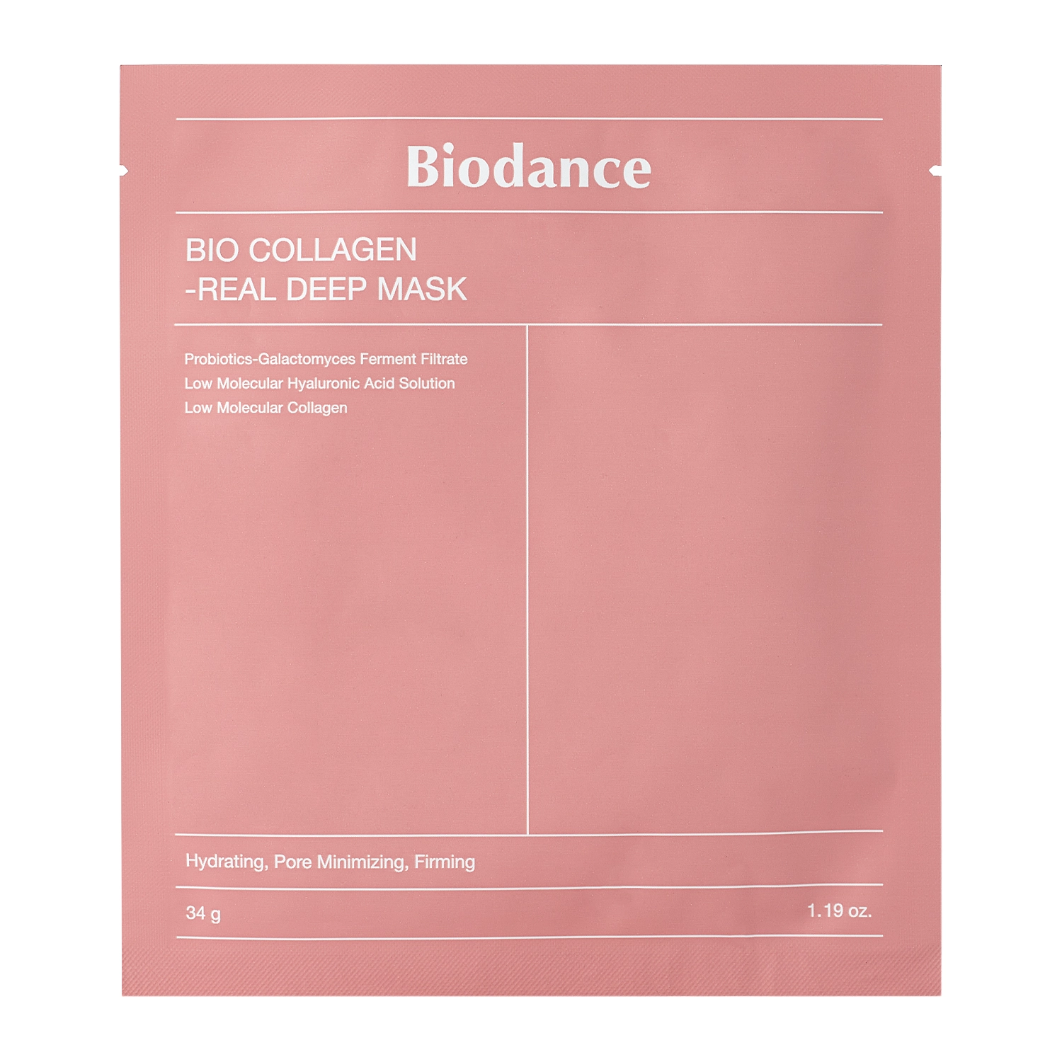 SKEEN - Wholesale Skincare Face Mask - Biodance Collagen Real Deep Mask Sheet 34g0