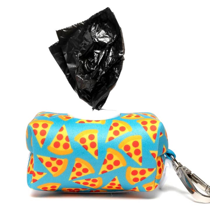 SAC À LAISSE À PIZZA BLEU SARCELLE pour la vente par DAPPER DEXTER