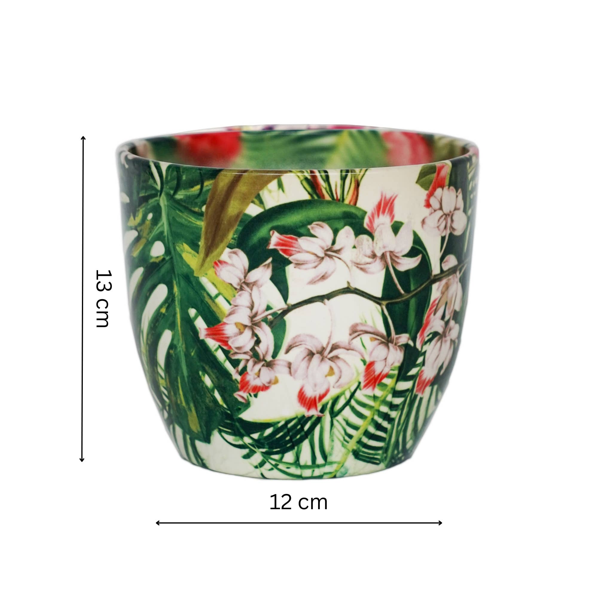 Ivyline - Vendita all'ingrosso Vasi per piante - Vaso per piante da interno in ceramica Monza H13cm x P13cm3