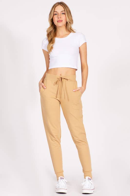 Easy Living Ribbed Joggers – Texas Dazzling Boutique