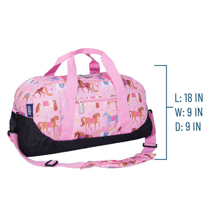 Wildkin - Wholesale Luggage - Horses Overnighter Duffel Bag