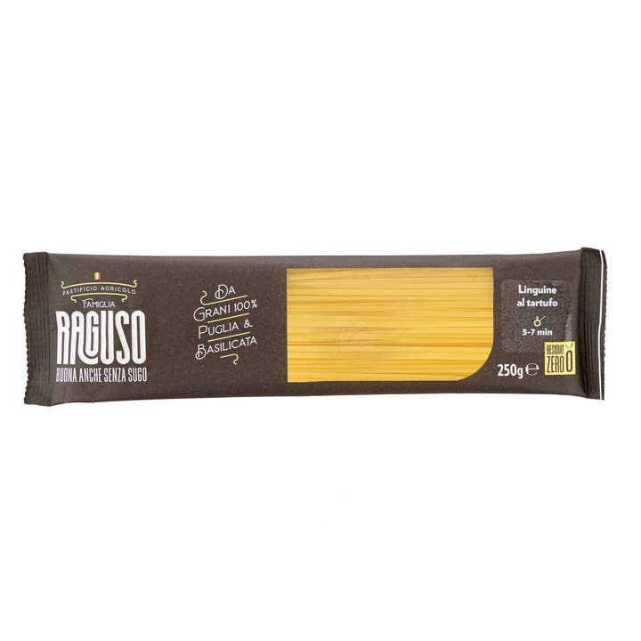 LINGUINE À LA TRUFFE - Bonne Même Sans Sauce pour la vente par PASTA FAMIGLIA RAGUSO